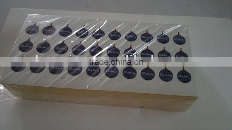 Glim glossy gold vinly sticker with transfer paper for decoration