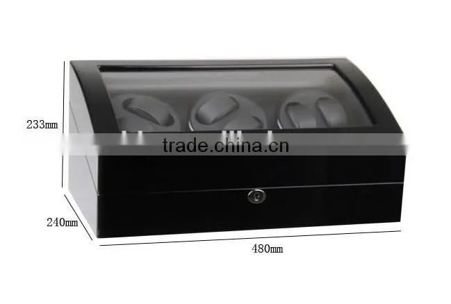 High Quality Wooden automatic 4+7 watch winders with compartments for 11 watches
