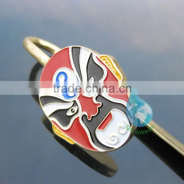 2013 new high quality engraved metal bookmarks