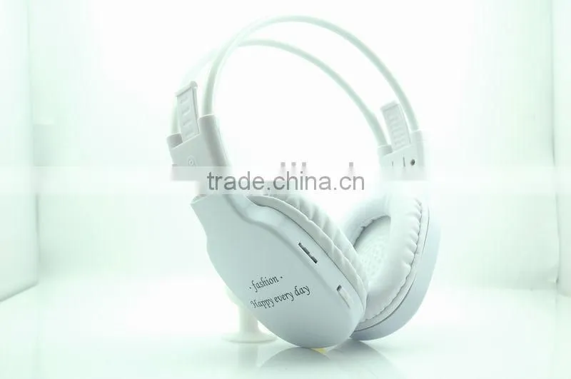 2014 Perfect bluetooth headset with stereo hifi sound quality and tf card slot fm radio function