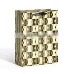 Simple hot sell brown kraft paper gift bags with handle