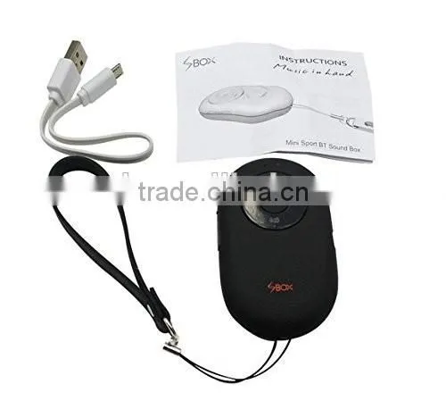 Hot Sale Self-timer/Shutter Speaker Waterproof Wireless Mini Bluetooth Speaker