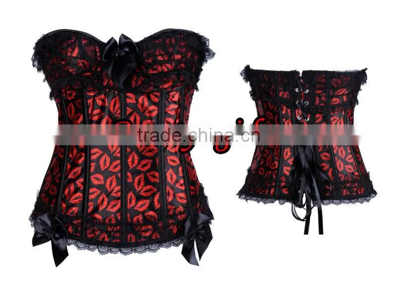 Shapewear tops unique fashionable corset overbust corset