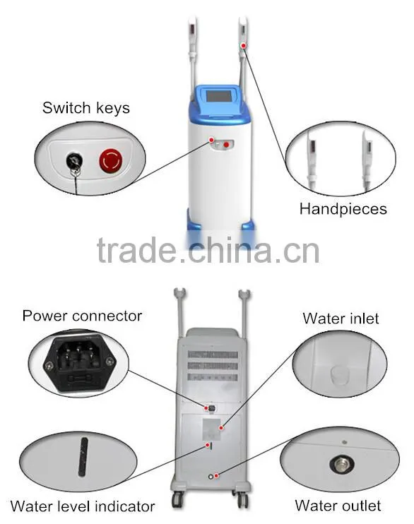 Hot Beauty Salon Laser Equipment IPL SHR Permanent Hair Removal