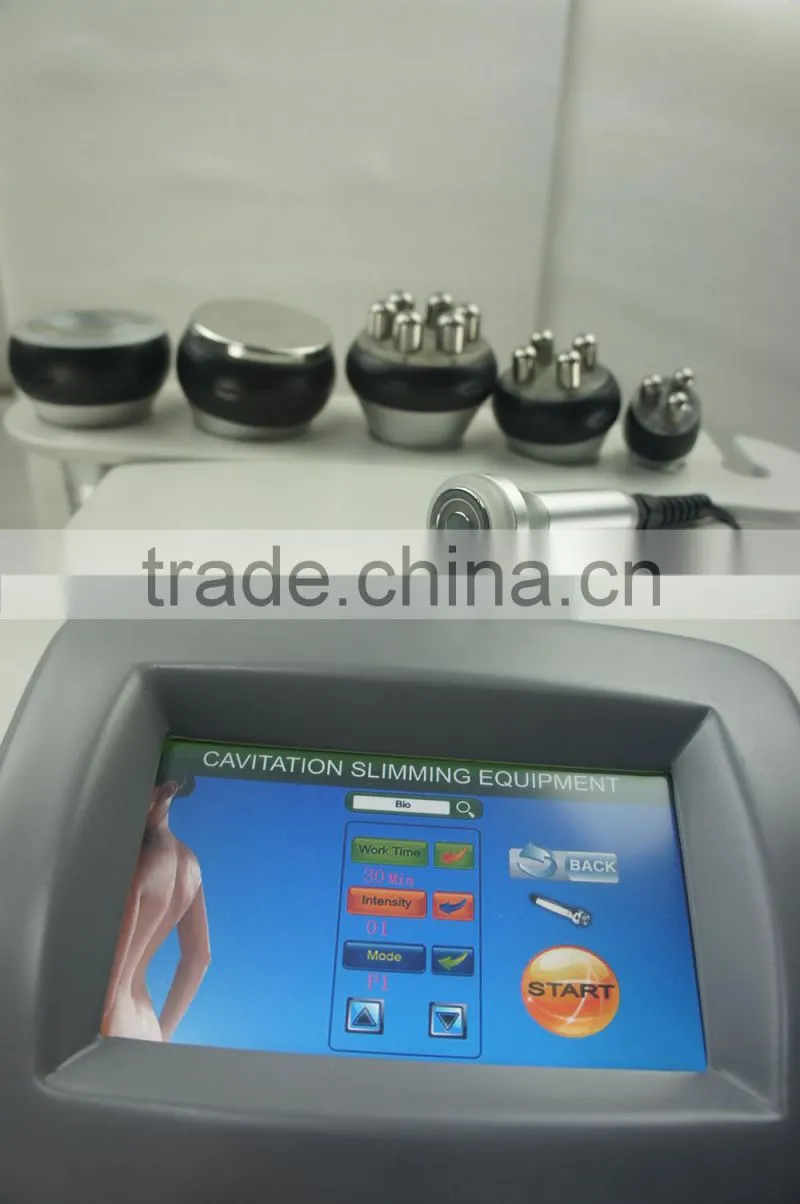 Hot Sales soared 6 in 1 ultrasonic vacuum cavitation vacuum rf slimming beauty equipment