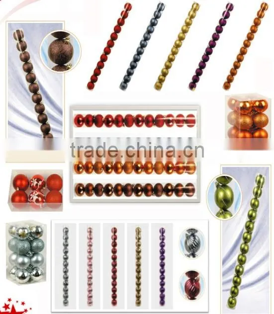 Wholesale Shatterproof Silver Splendor 4-Finish Christmas Ball Ornaments