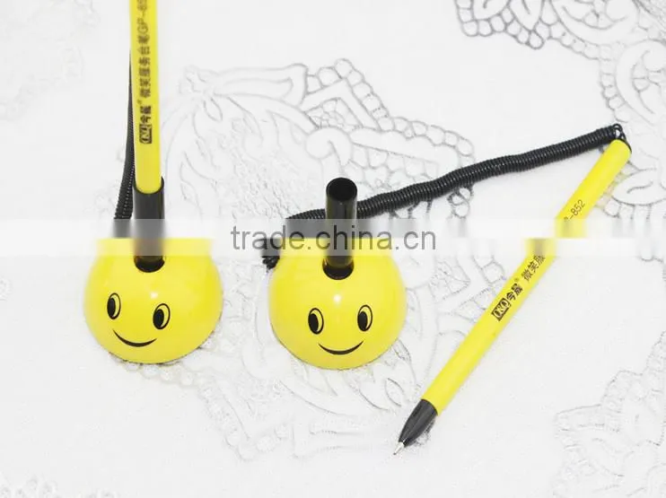 Wholesale Promotional gifts plastic table pen desk pen/Bank advsertising desk pen/Desk stand pens on sell