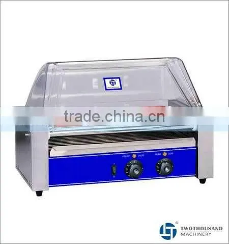 Hotdog Machine - 7 Rollers, Sneeze Guard, 0.56 KW, CE Approved, TT-R5