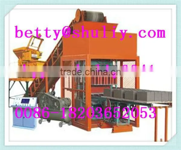 concrete brick moulding machine/concrete interlocking making machine QTY8-15 machine to make concrete blocks//0086-18203652053