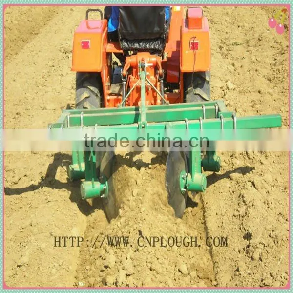 Agricultural Ridger Plough Mounted on Tractor