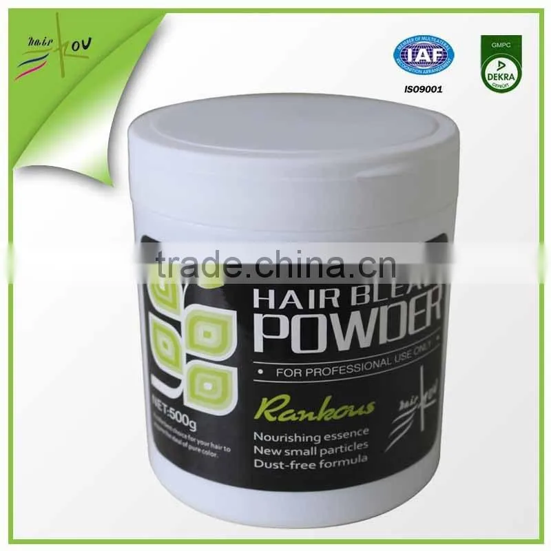 Dust-free hair bleaching hair powder
