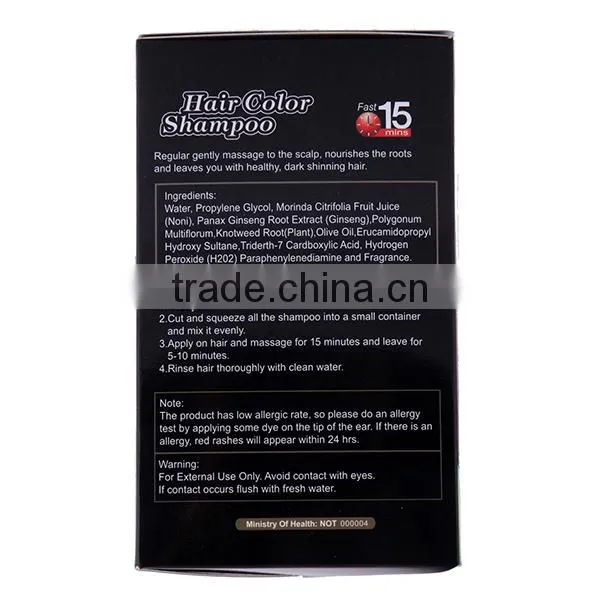 Nutural semi permanent hair color brands magic salon use black hair shampoo