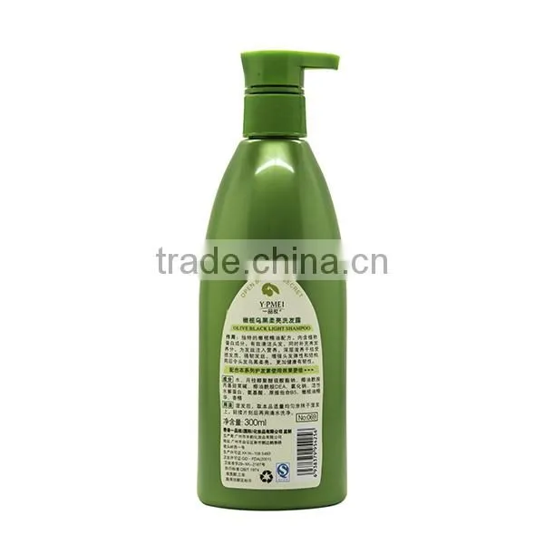 Pitch-Black Shine Hair Shampoo With Olive Essence 500ml