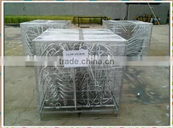 Hot Dip Galvanized 5 Claws Grapnel Anchor