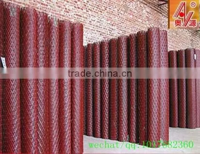 heavy duty expanded mesh sheets / PVC coated expanded metal mesh supplier