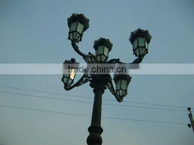 Aluminum Sand Casting Street Lamp Parts on Alibaba