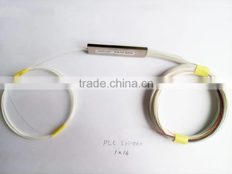 PLC Splitter pipe type, 1x16 PLC Splitter steel pipe type