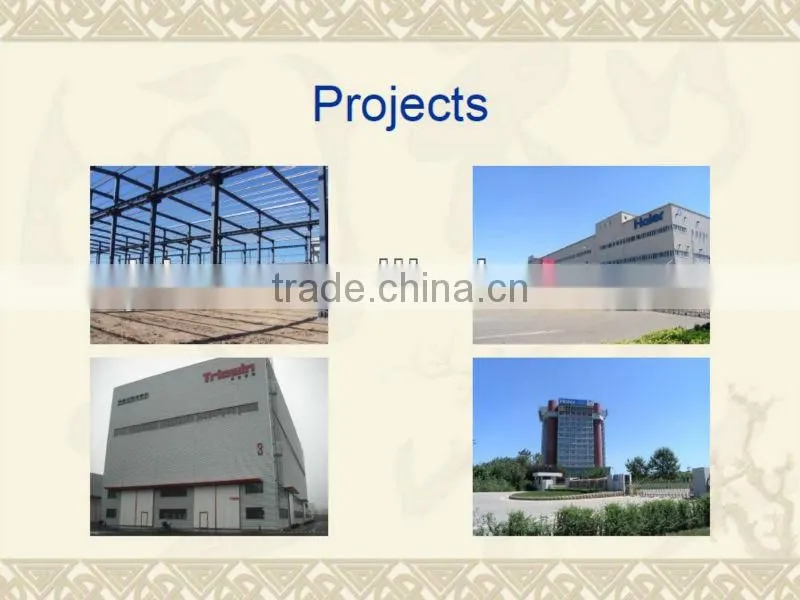High quality steel structure sheld