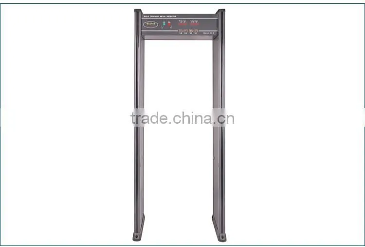 2015 doorjamb walk through metal detector gate
