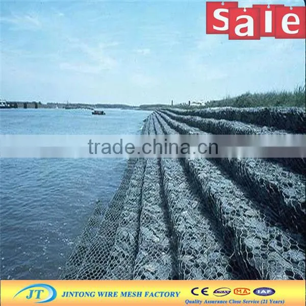 hot dipped galvanized gabion box /rock cage