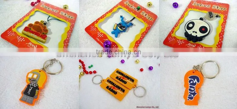 Soft PVC Key Ring