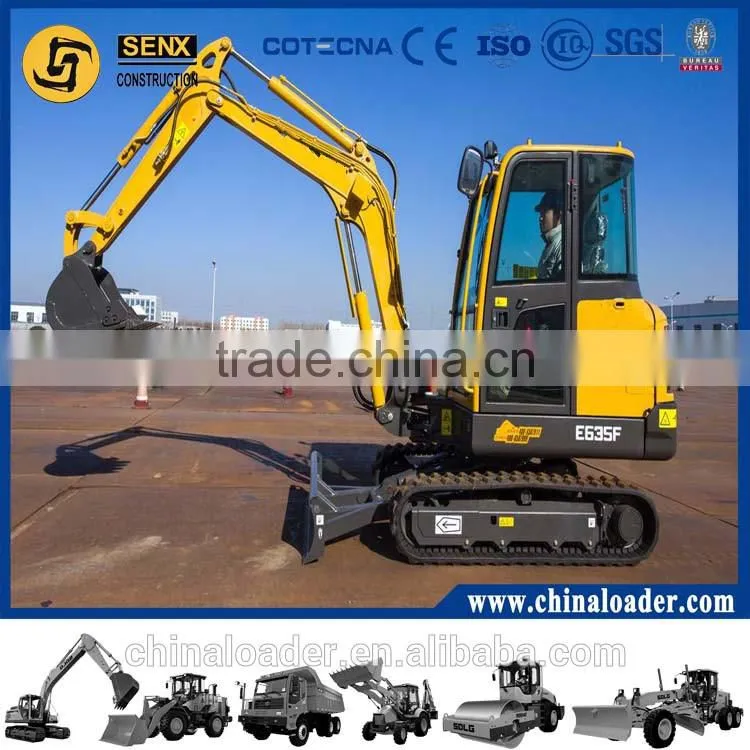 China brand mini excavator, E635F mini excavator