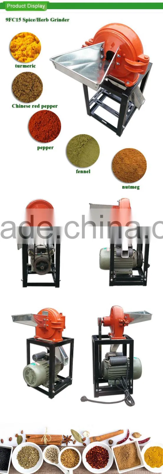 WANMA2362 Gold Supplier White Pepper Grinding Mill For Sale