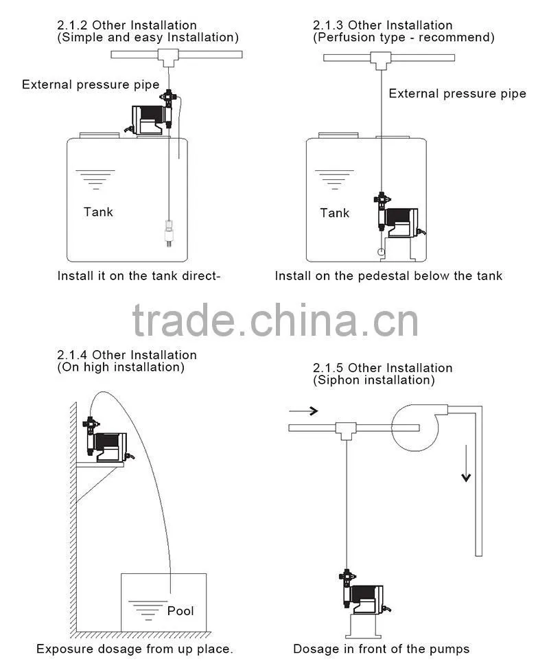 Electromagnetic Swimming Pool Dosing Pump
