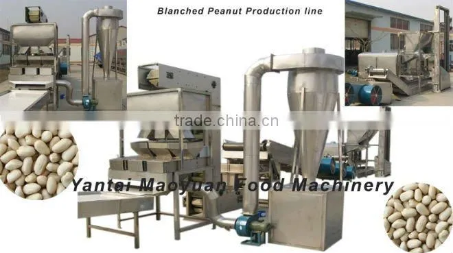 automatic blanched peanut production line