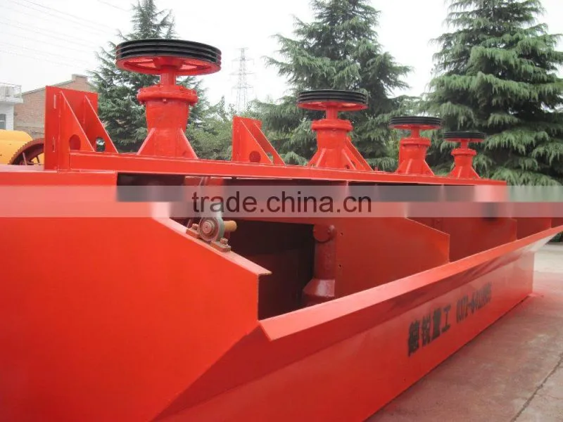 Gold flotation tank for gold recovery