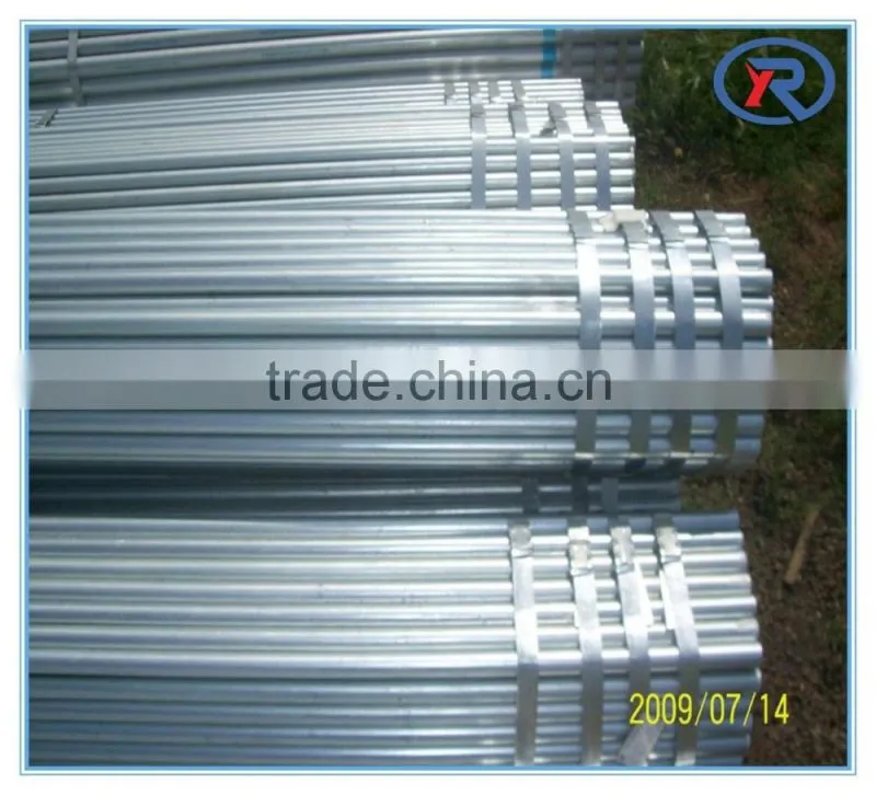 hot dipped galvanized welded steel tube/pipe