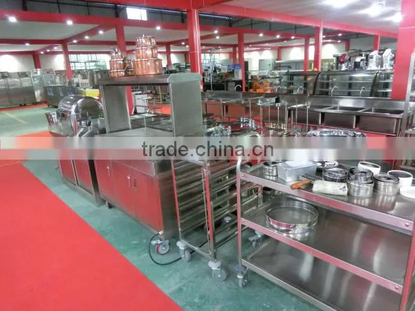 Stainless steel Big Food 4 1/1 Pans Food Warmer Hot Bain Marie(ZQW-4C)