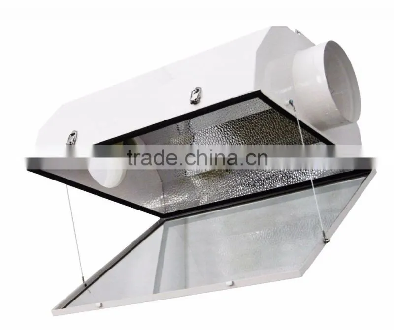 Hydroponics Growing System Aluminum 6" Air Cool Grow Light Lampshade Reflector
