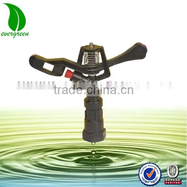 Cheap Plastic 3/4" female Impact farm garden water sprinkler irrigation system