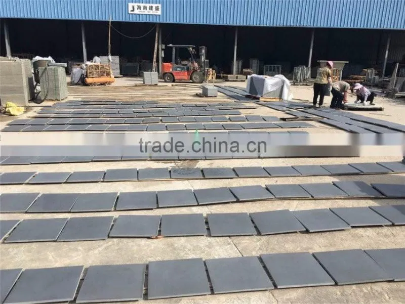 chinese black basalt tile paver water proof