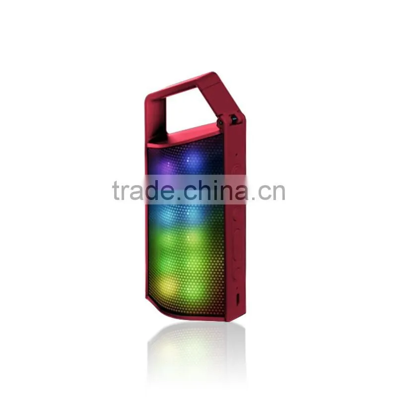 2016 newest bluetooth speaker, portable bluetooth speaker with neon light