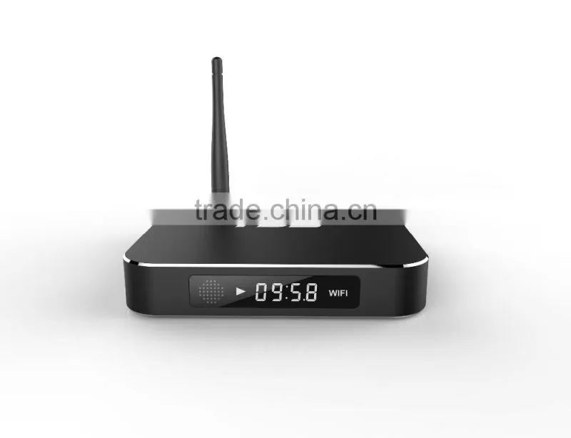 Newest Android 5.1 tv box AML8726-s905 Mali-450 8-Core GPU WiFi /Bluetooth/KODI Smart Set Top TV Box With LED display
