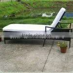rattan sun lounger