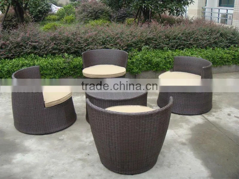 5pcs rattan home furntiure sofa