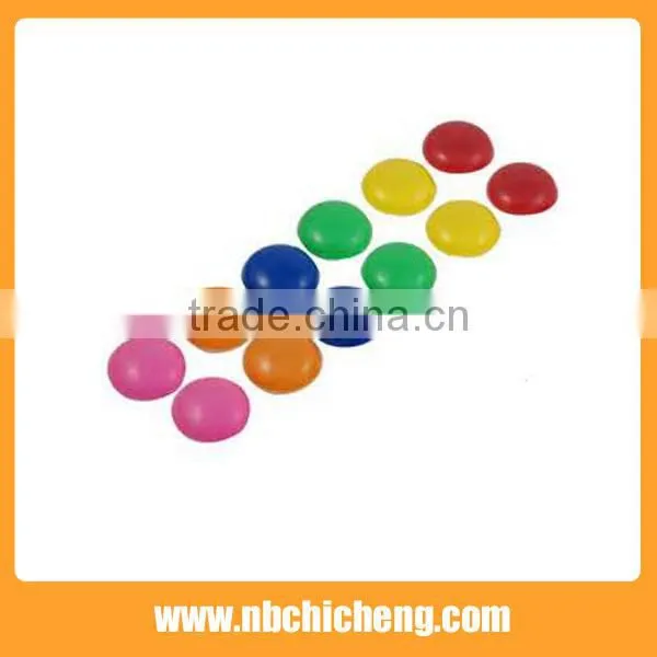 4pcs Coloful Round Office Magnets