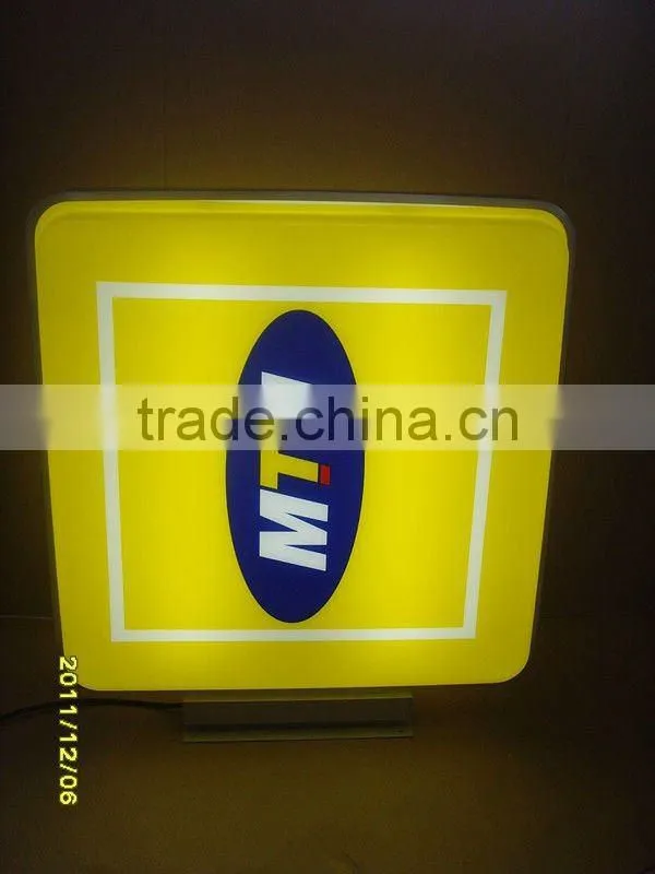ODM factory thermoforing thick blister plastic cover of light box