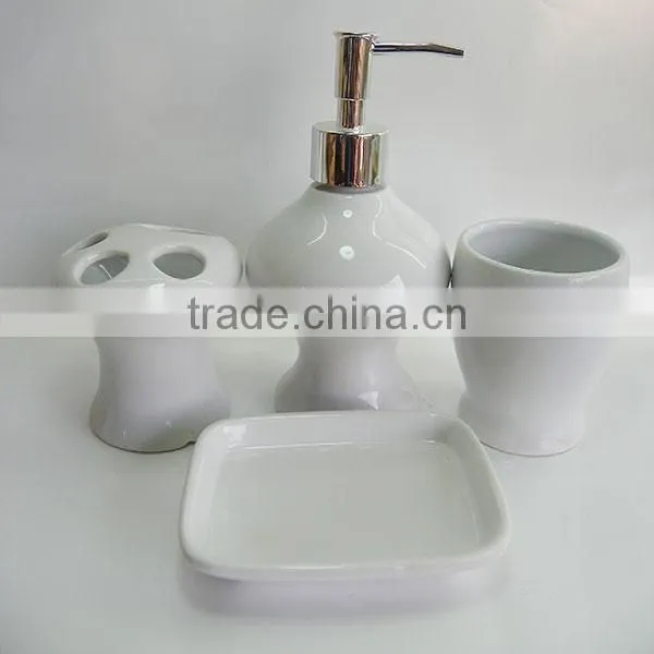 wholesale yellow bathroom accessories set