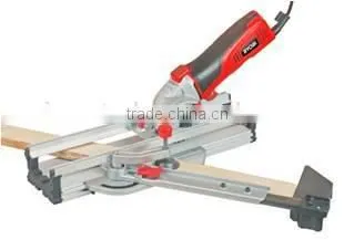 600W electric mini circular saw with mitre base 7663LM