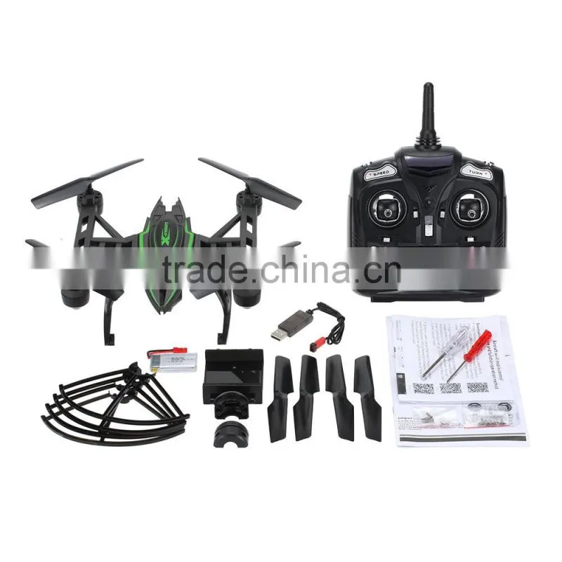2016 new hot toys One-key Return CF Mode 3D-flip High Hold JXD 510W Drone Camera Wifi RC Plane Airplane