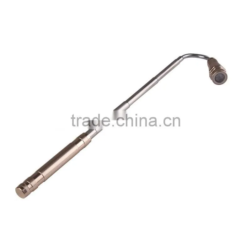 3 Powerful LED Light Flexible Magnetic Light Lamp Flashlight Pick Up Tool