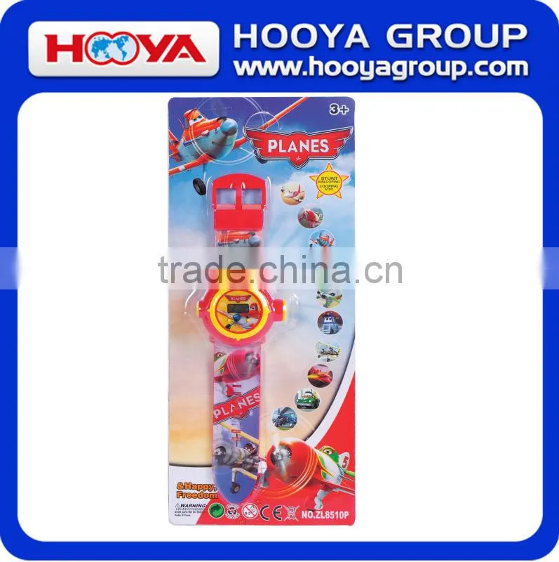 10 images plastic toy children wrist watch projector