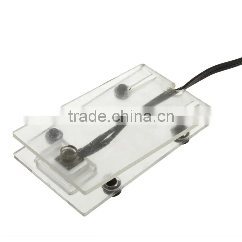 Acrylic Tattoo Machine Footswitch Power Supply Foot Pedal Controller Transparent