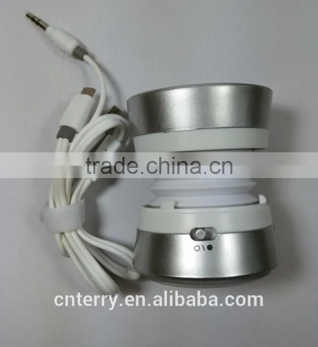 portable rechargeable line-in speaker