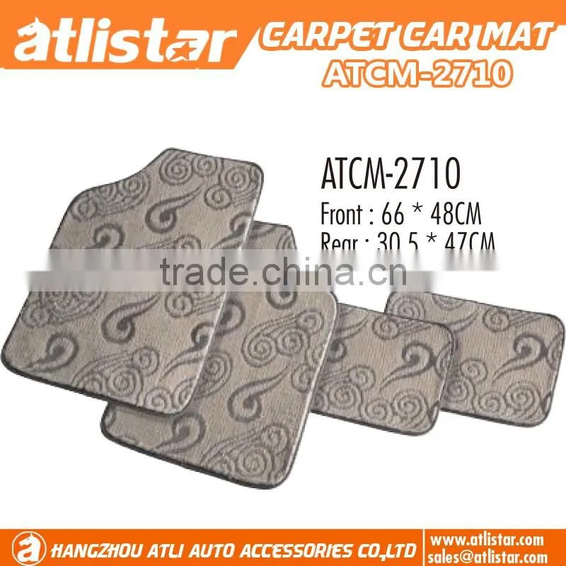 Good selling high quality carpet car mat car floor mats automotive interior accessories
