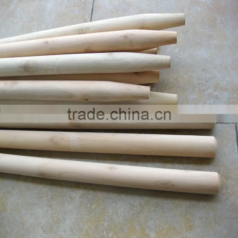 Natural wooden brush handle